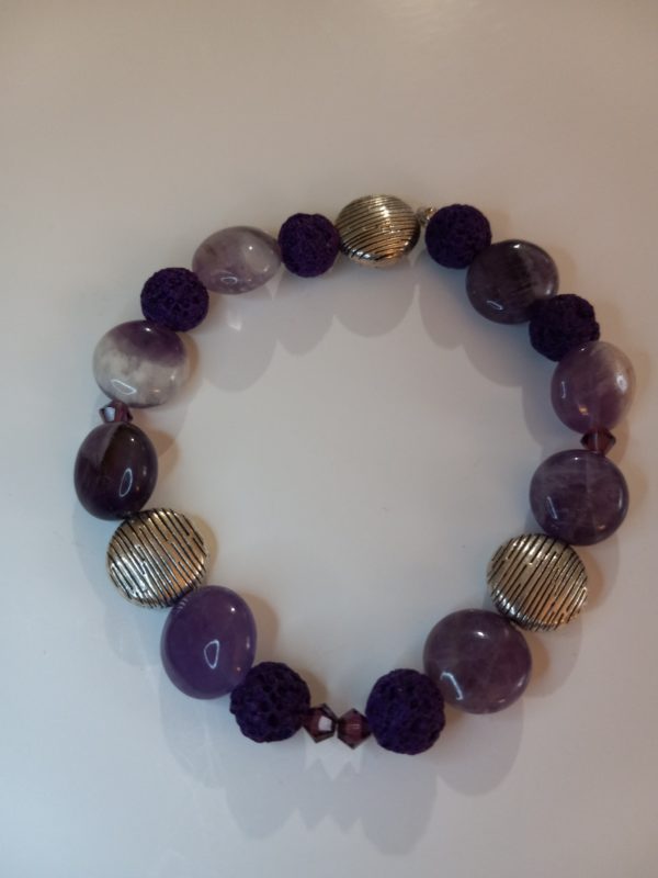 "Purple-Lava" Bracelet