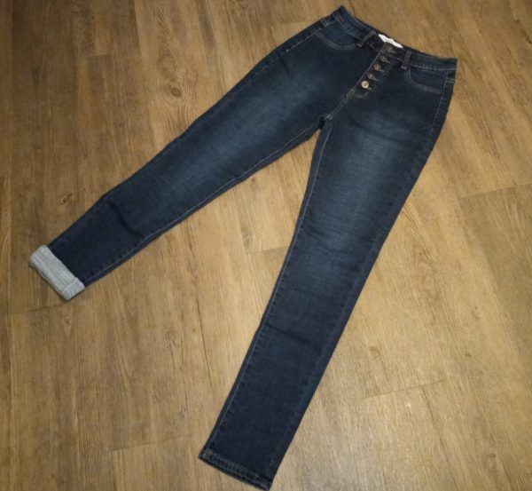 Women's High-Waist Denim Jeans