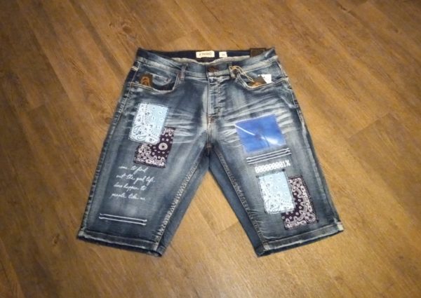 Men's Patchwork Shorts (Matching Shirt) Sold Separately