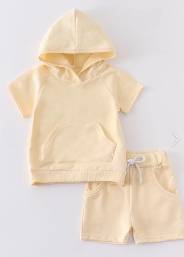 Girl's Hoodie Short Set